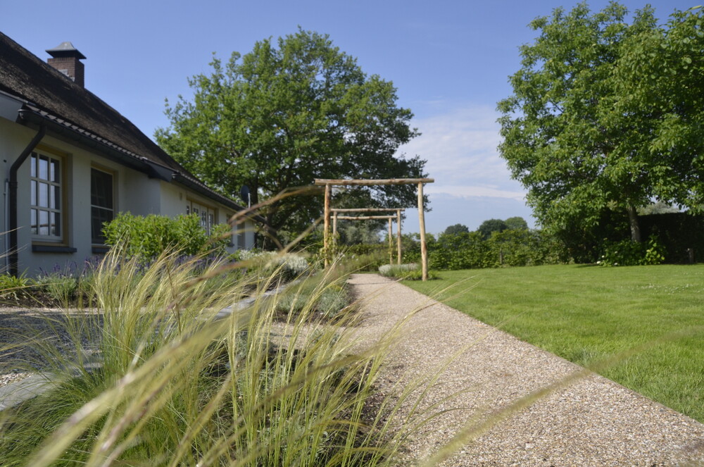 Renovatie van een bestaande boerderijtuin