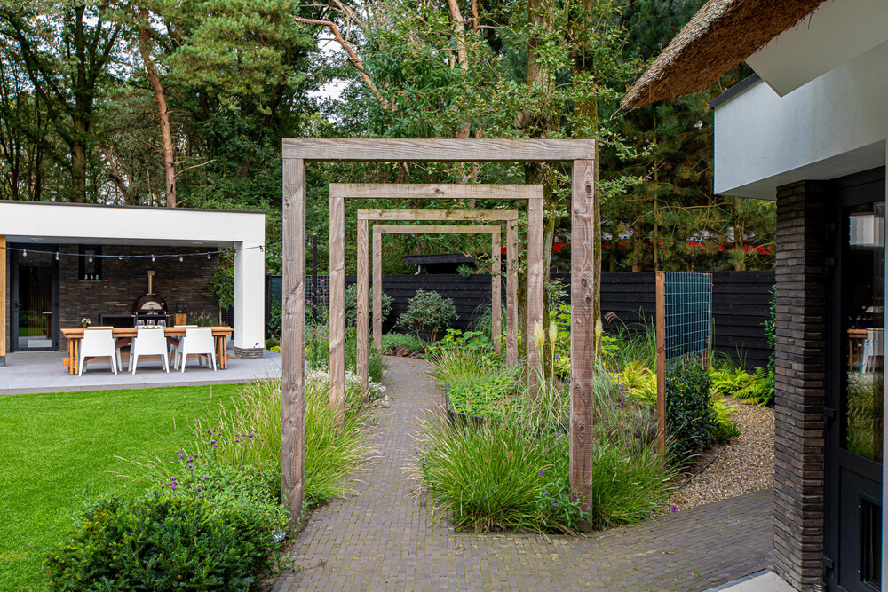 Stijlvolle wellnesstuin