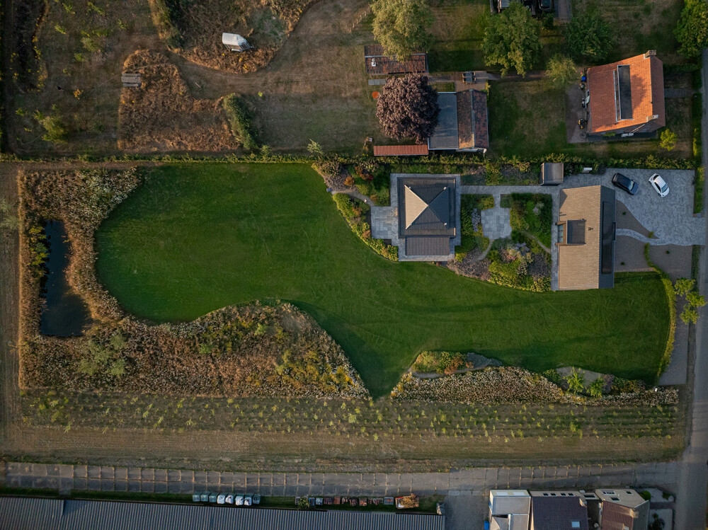 Droomtuin in het buitengebied