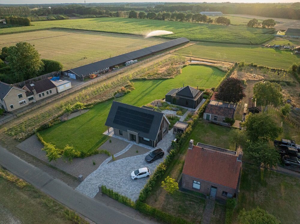Droomtuin in het buitengebied