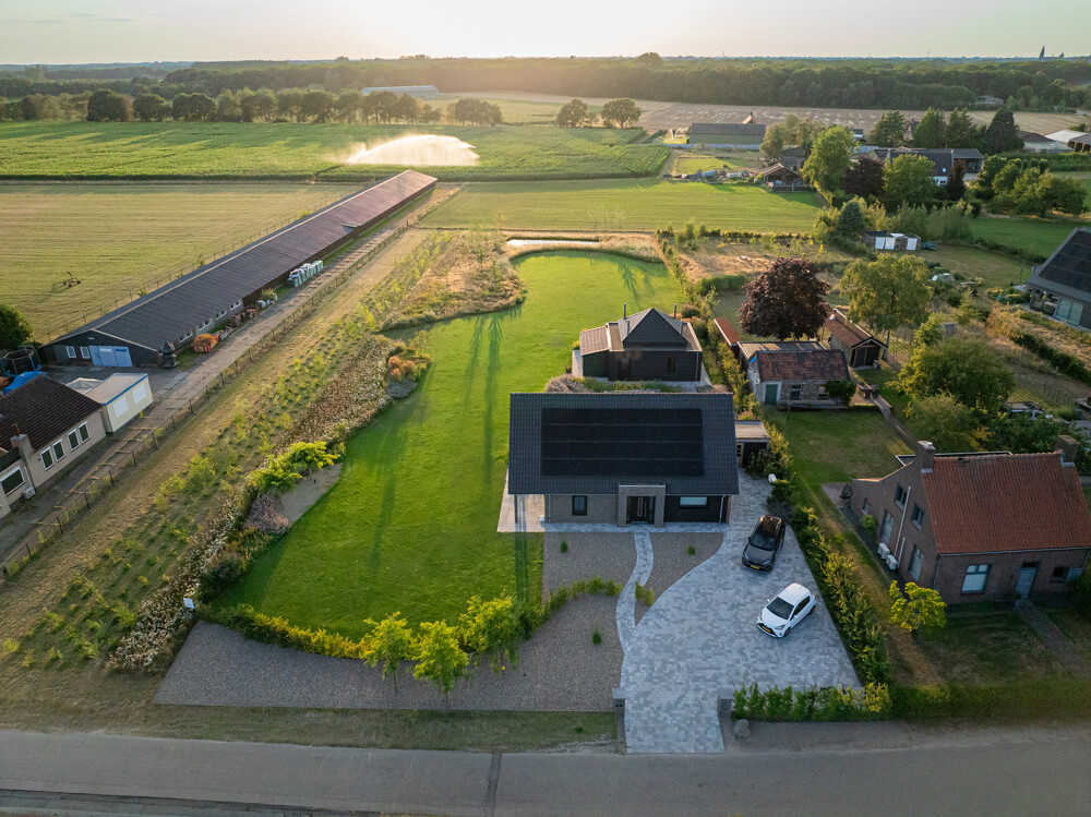 Droomtuin in het buitengebied