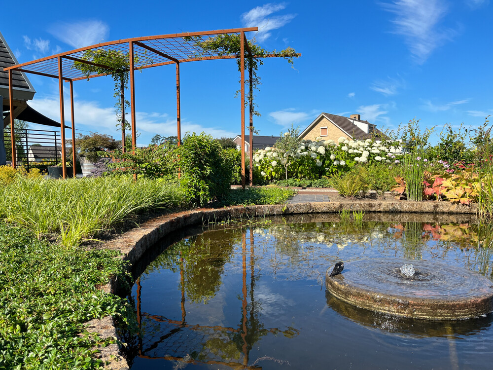 Tuin met vergezicht