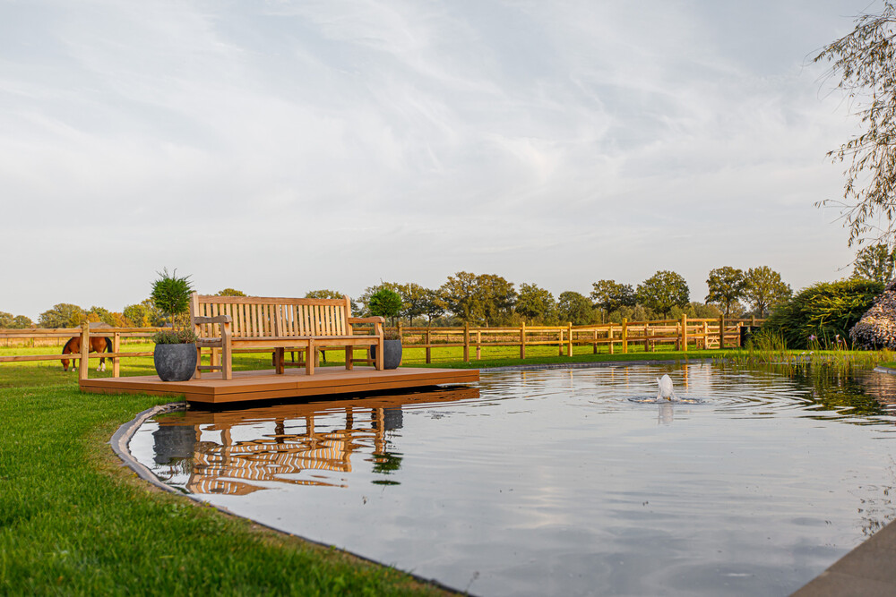 Luxe en landelijke tuin