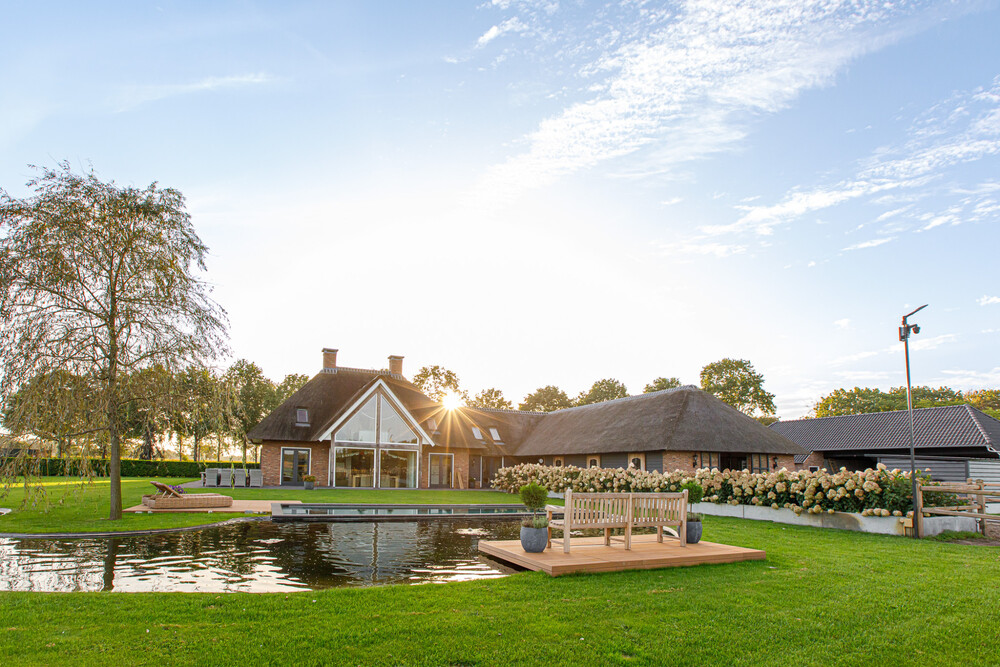 Luxe en landelijke tuin