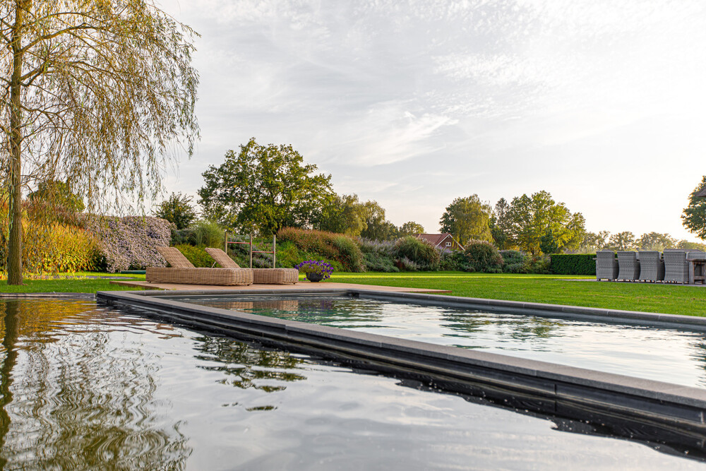 Luxe en landelijke tuin