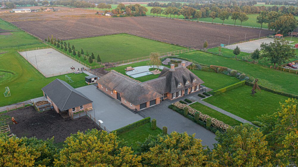 Luxe en landelijke tuin