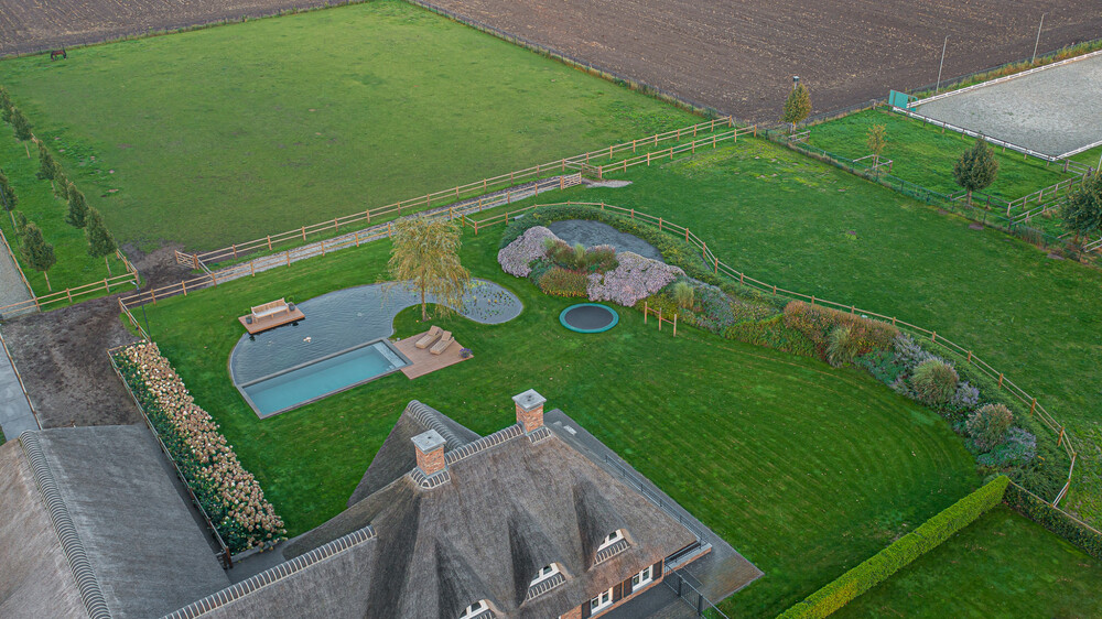 Luxe en landelijke tuin