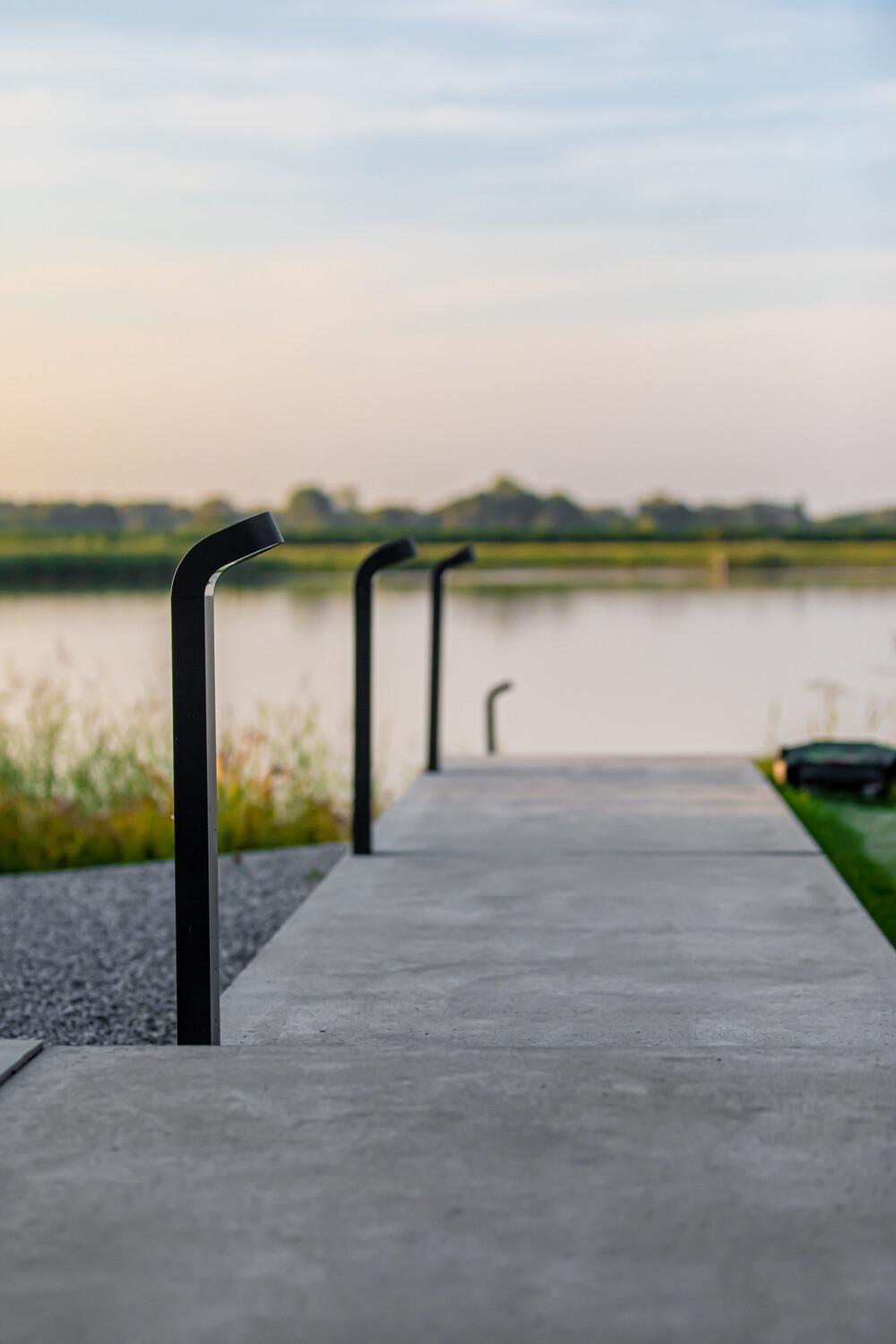 Vergezicht over de plas
