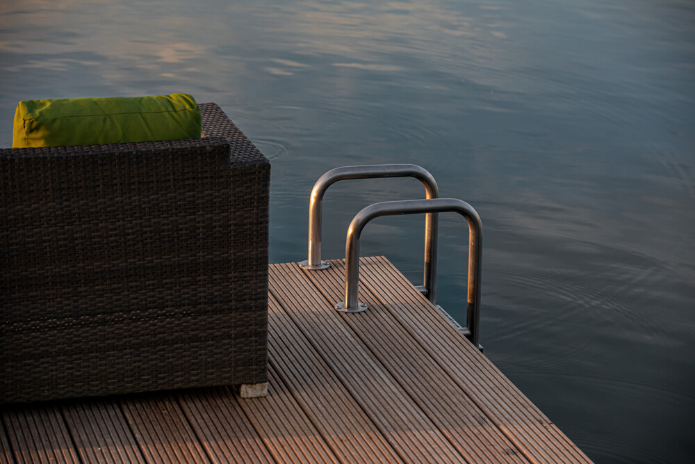 Vergezicht over de plas