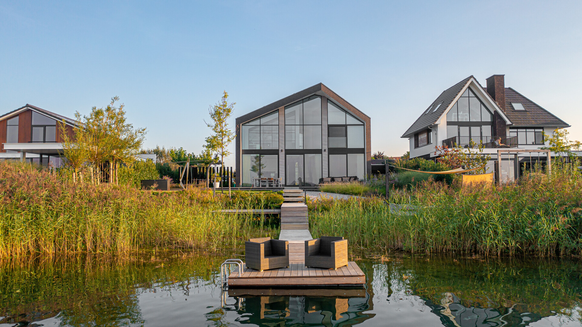 Algemene foto project Vergezicht over de plas