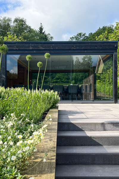Hoogteverschillen in de tuin, Groesbeek