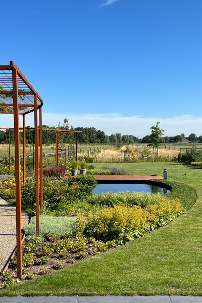 Tuin met vergezicht, Beugen